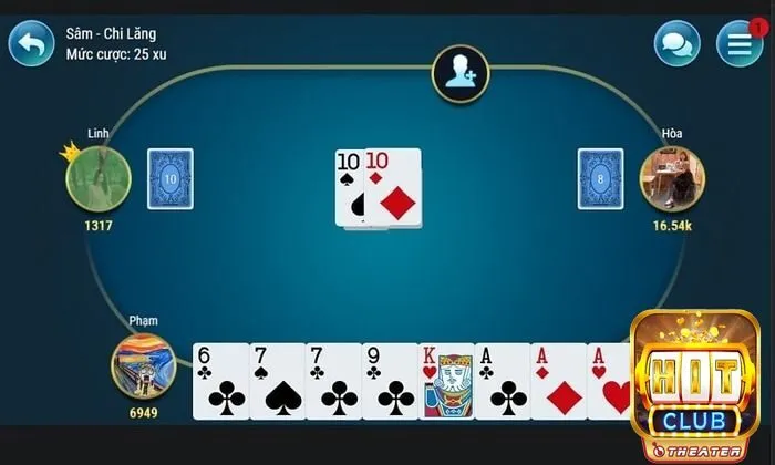 Cách tính điểm và xếp hạng trong Sâm lốc